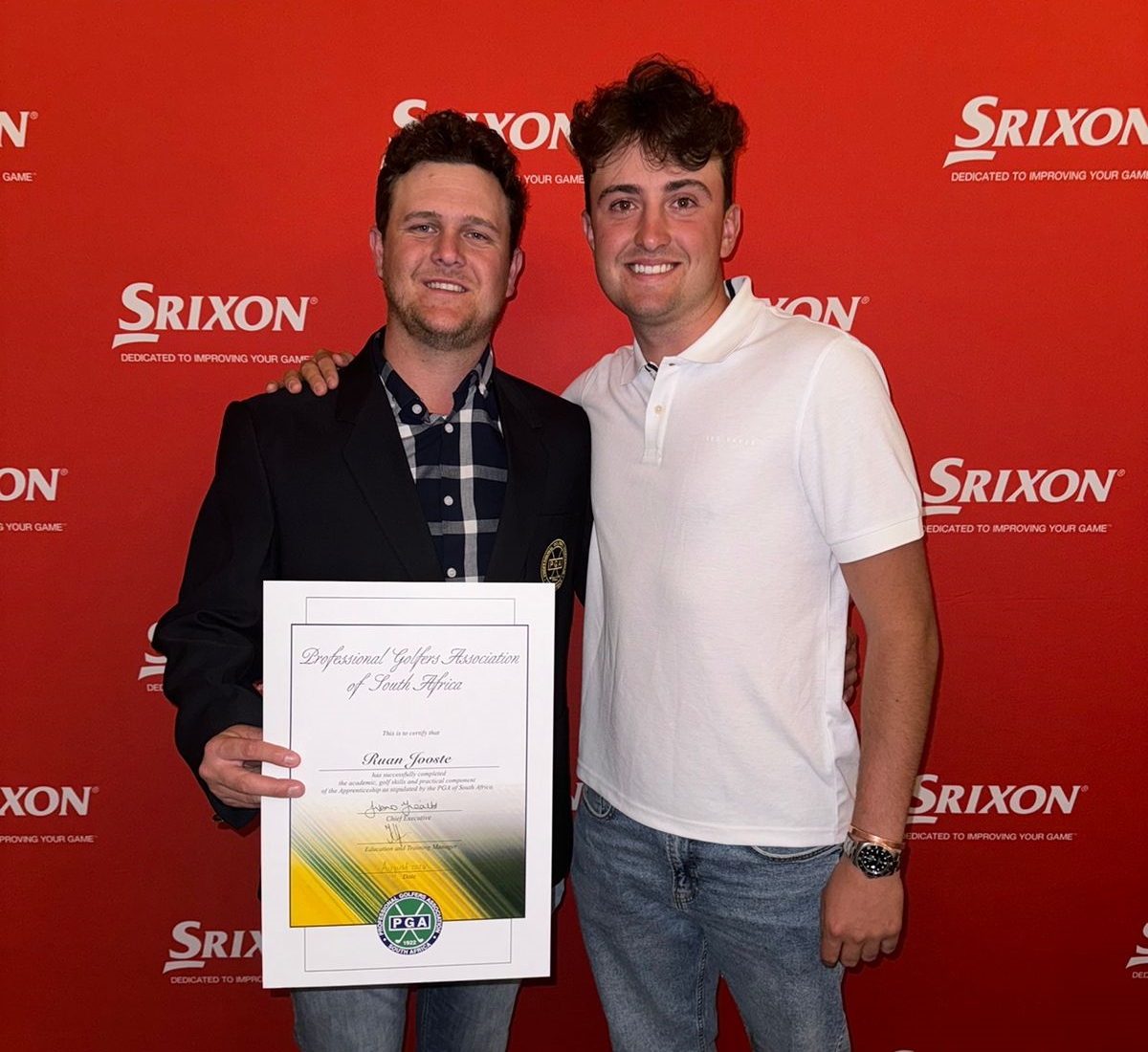 PGA Class A Status achieved by Coach Ruan