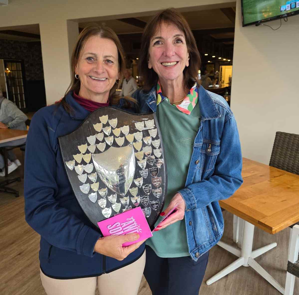 Angela Stratton and Debbie Smythe